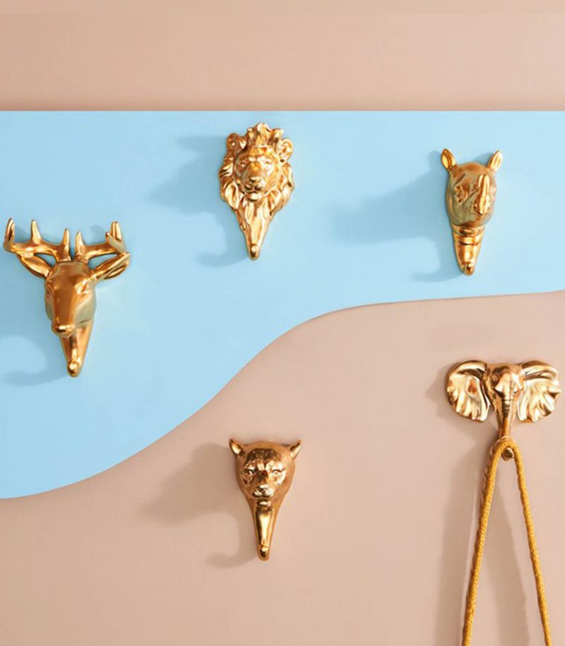 Dekoratif Askı Gergedan