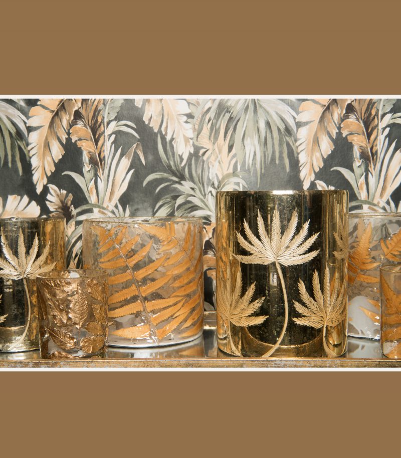 Palmiye Desenli Mumluk