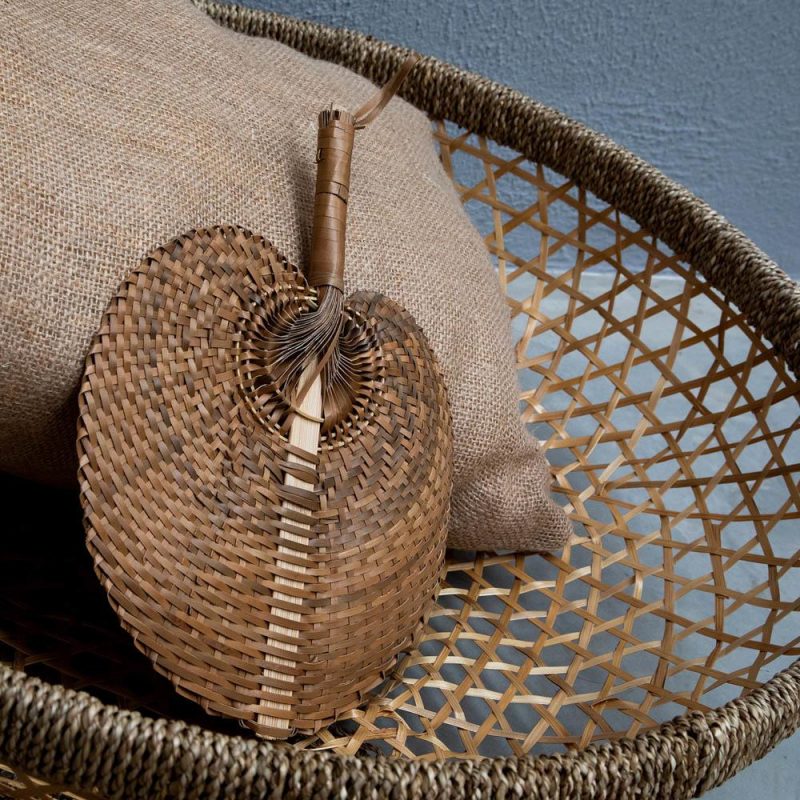 Rattan Yelpaze Naturel